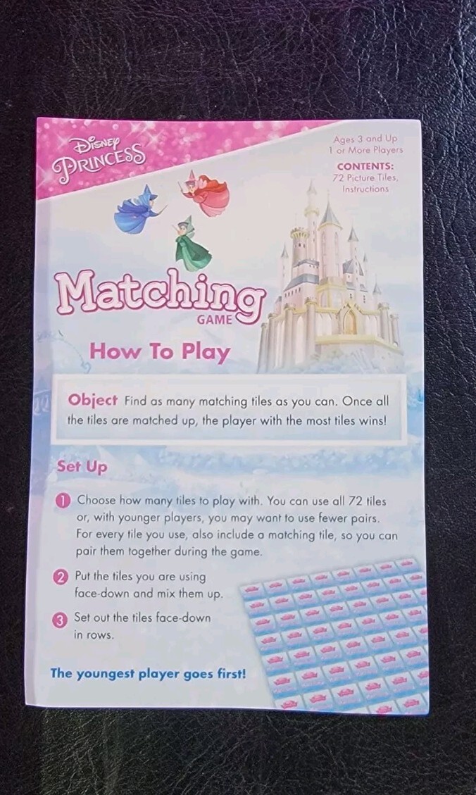 Disney Princess Matching Game by Wonder Forge 2017