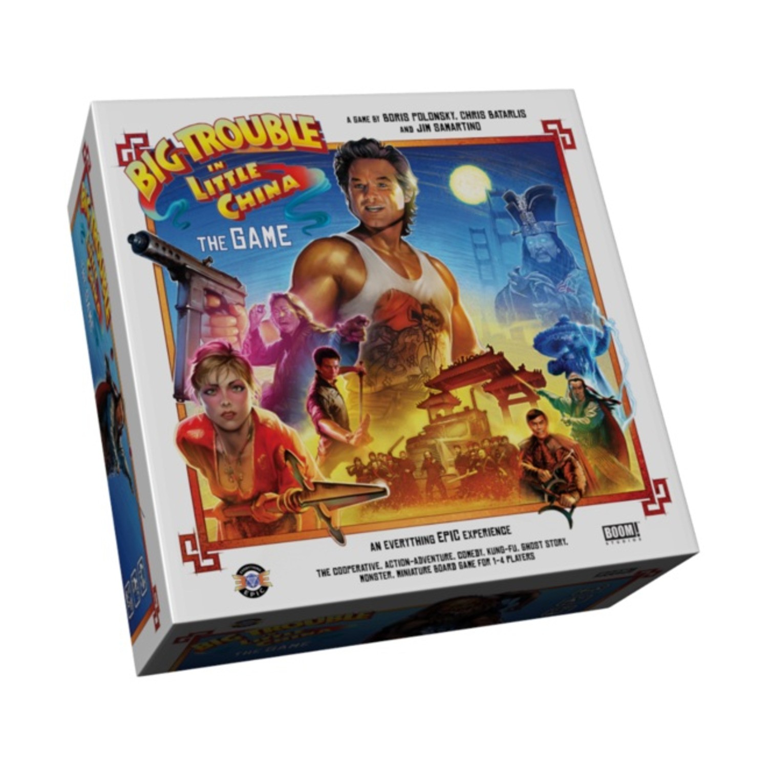 Everything Epic Board Game Big Trouble in Little China The Game Box VG+/NM