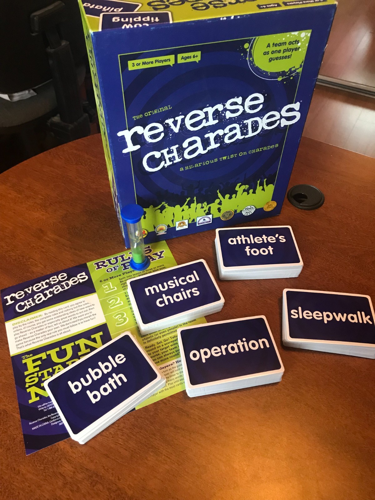 The Original Reverse Charades A Hilarious Twist on Charades – USAopoly 2015