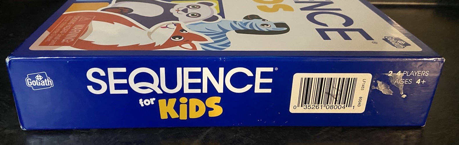 Goliath Sequence for Kids Award Winning Board Game No Reading Required