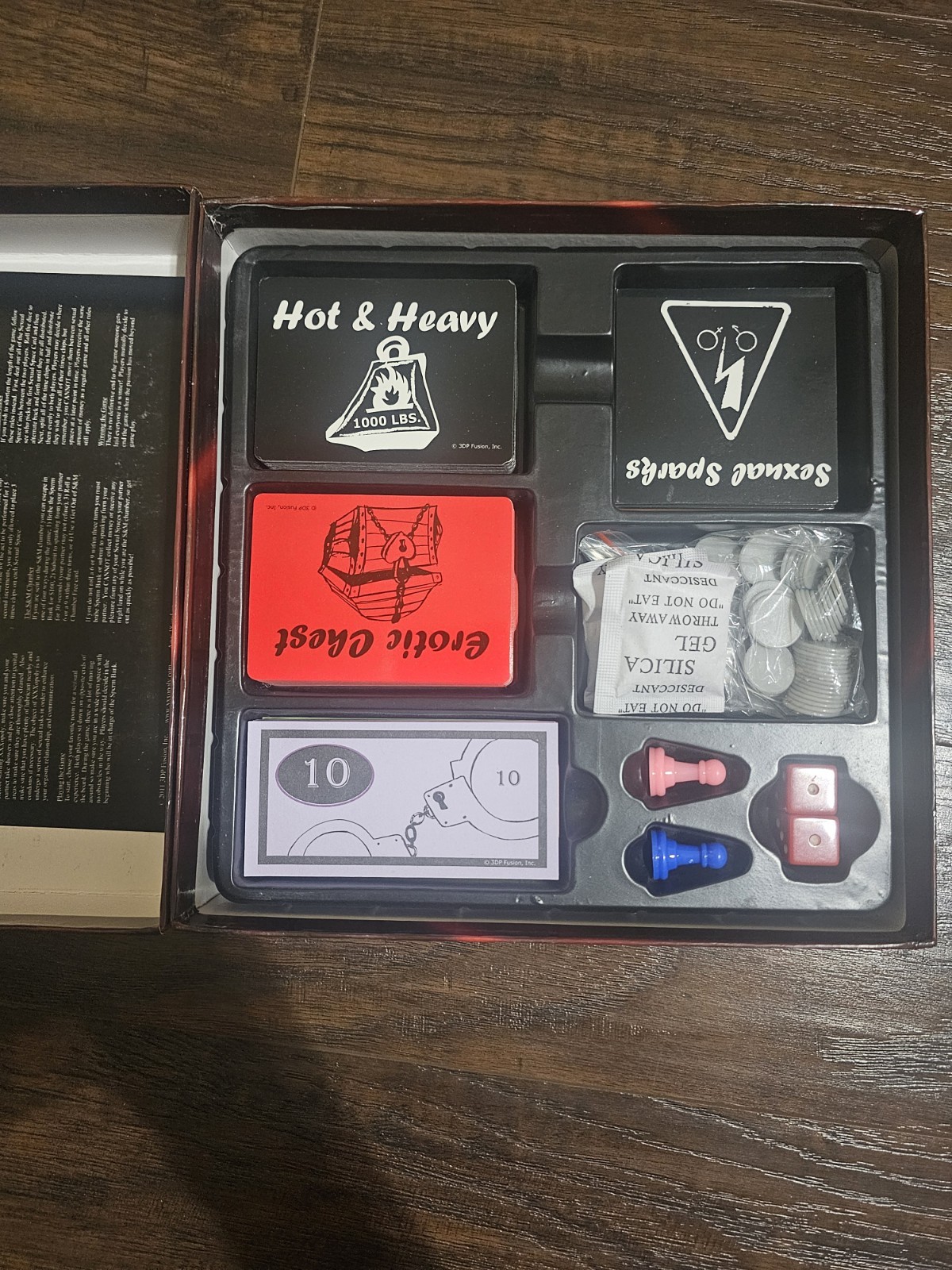 XXXopoly 3DP Fusion Erotic Adult Board Game For Ages 18+ Open Box Complete