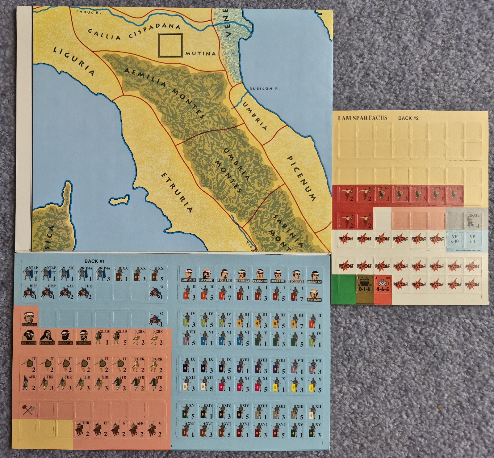 Command Magazine #15 New Mint w/Unpunched game: I am SPARTACUS, by XTR 1992