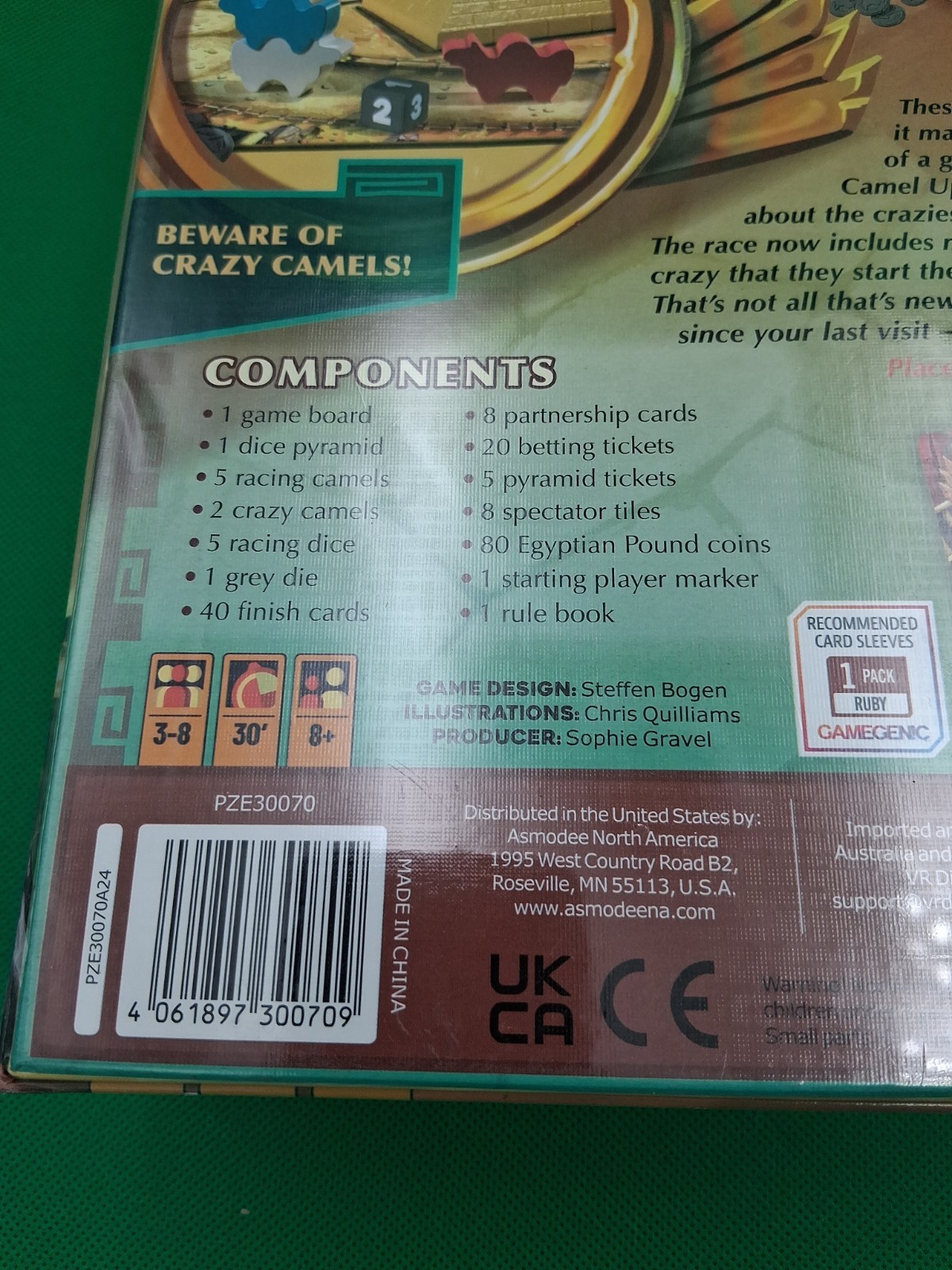 Camel Up Board Game 2nd Edition NEW Sealed Lookout Games Family Strategy 3-8 Pla