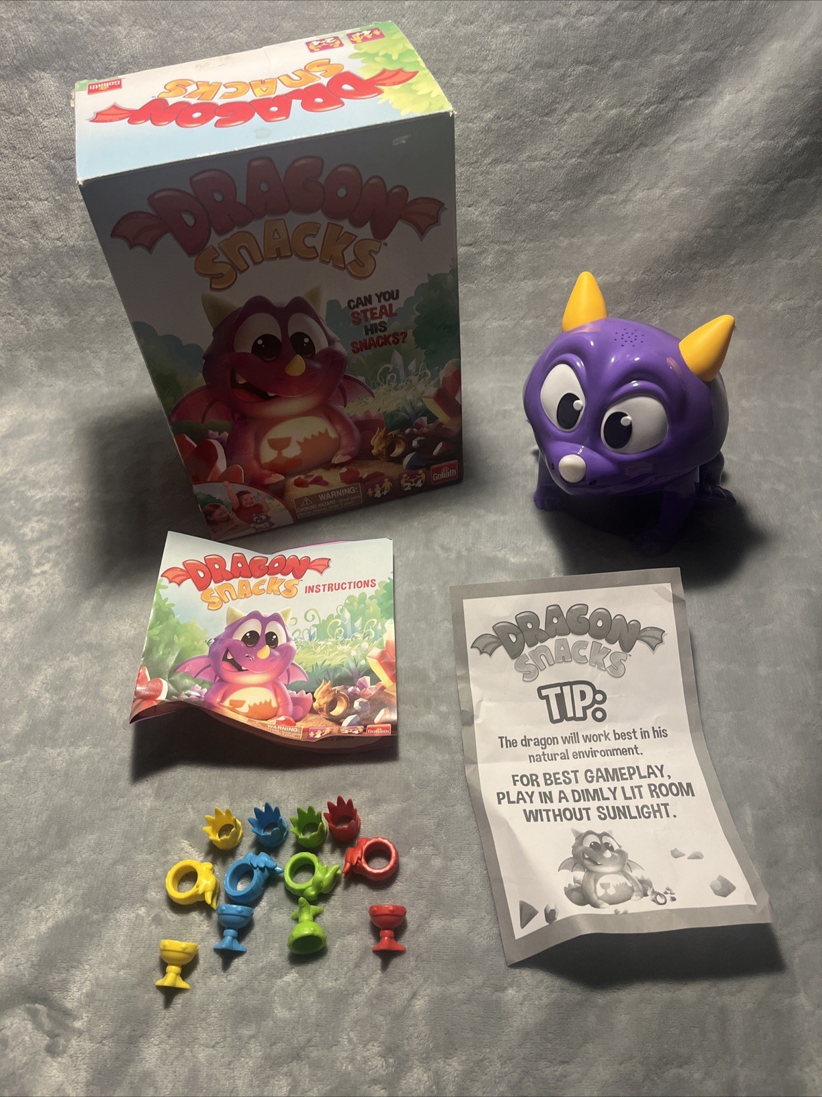 Dragon Snacks Game 2019 Electronic & Sounds Work Great – COMPLETE!