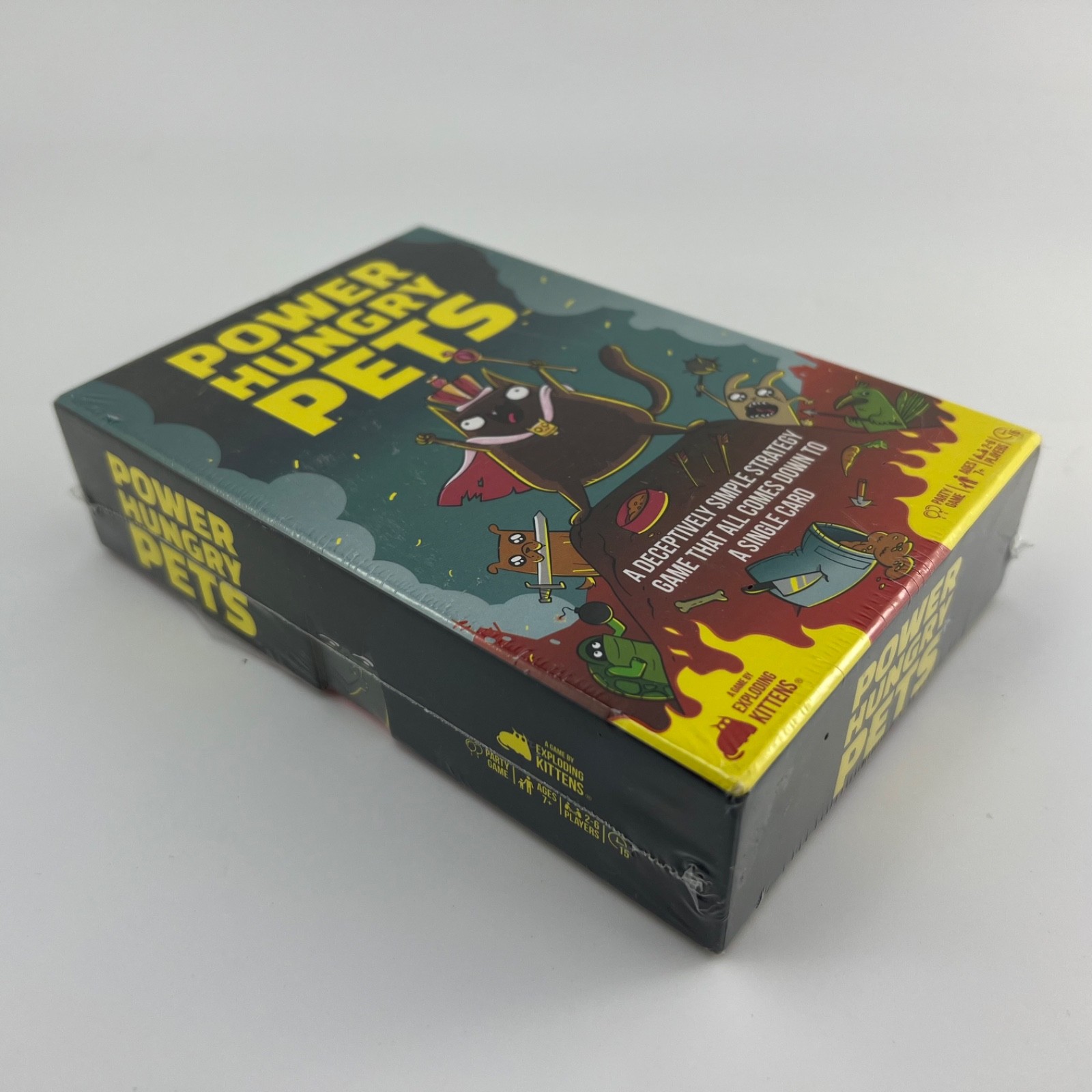 Exploding Kittens: Power Hungry Pets – Board Game