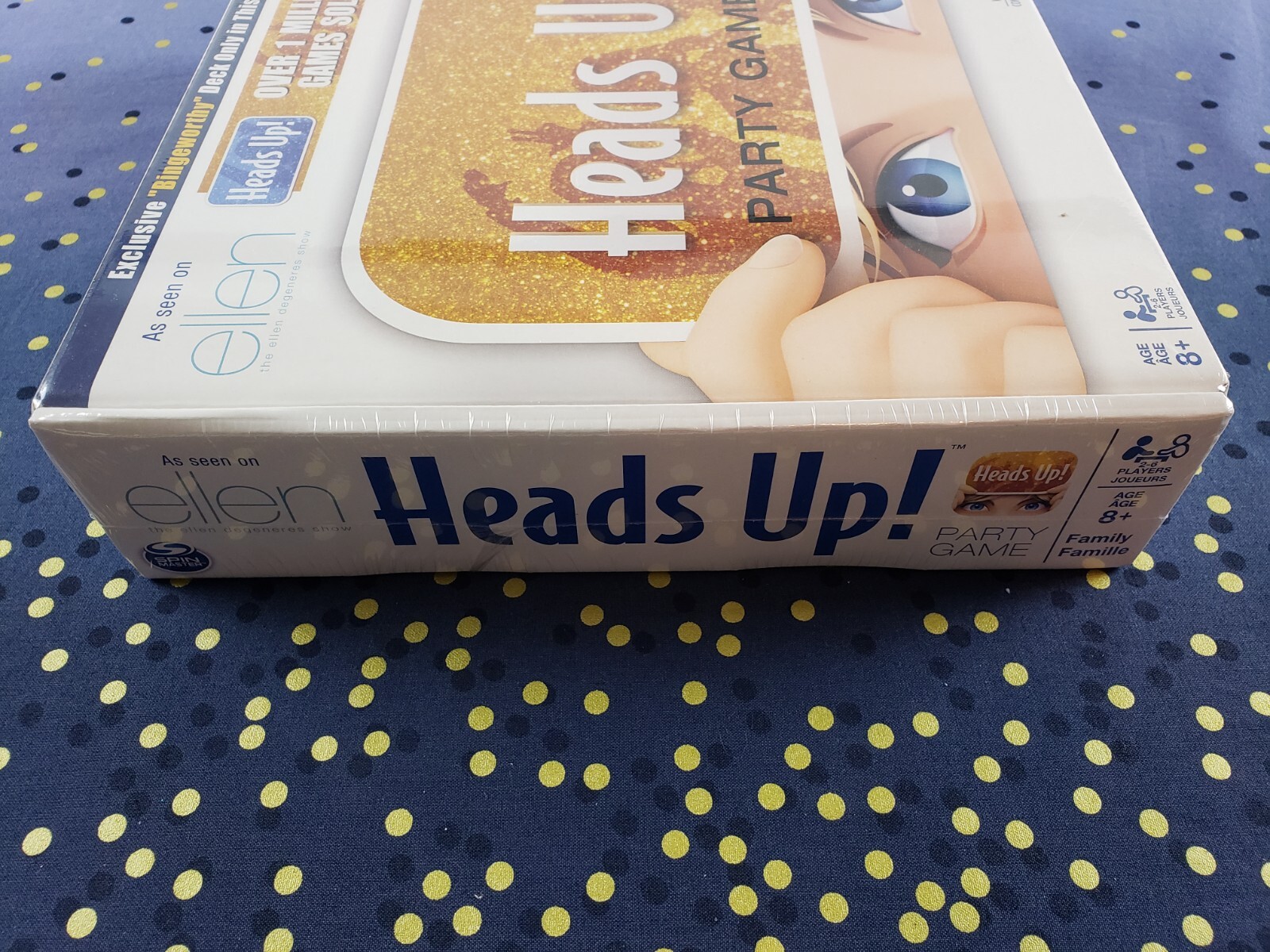 Heads Up! Party Game | 3rd Edition | As Seen on Ellen | Spin Master Games | 8+