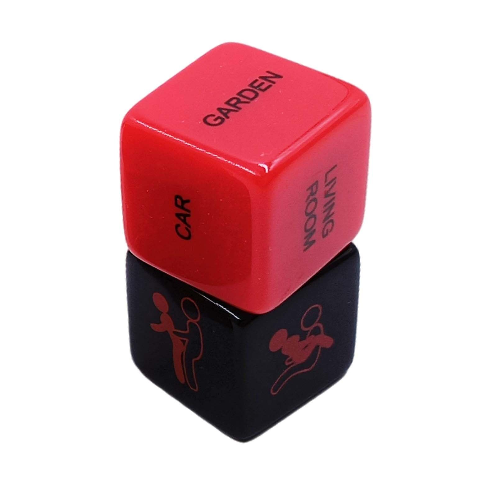 Adult Games Dice Party Favor Art Supplies Set of 2 Sexual Date Night Dices We…