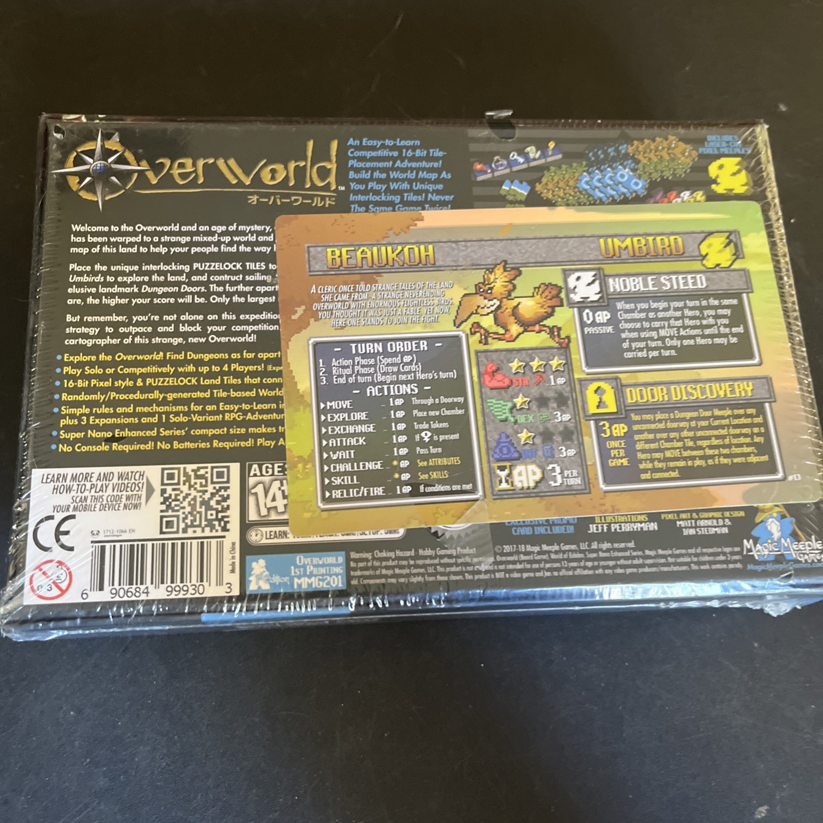 Magic Meeple Games Overworld Table Top Board Game Super Nano Enhanced Series NEW