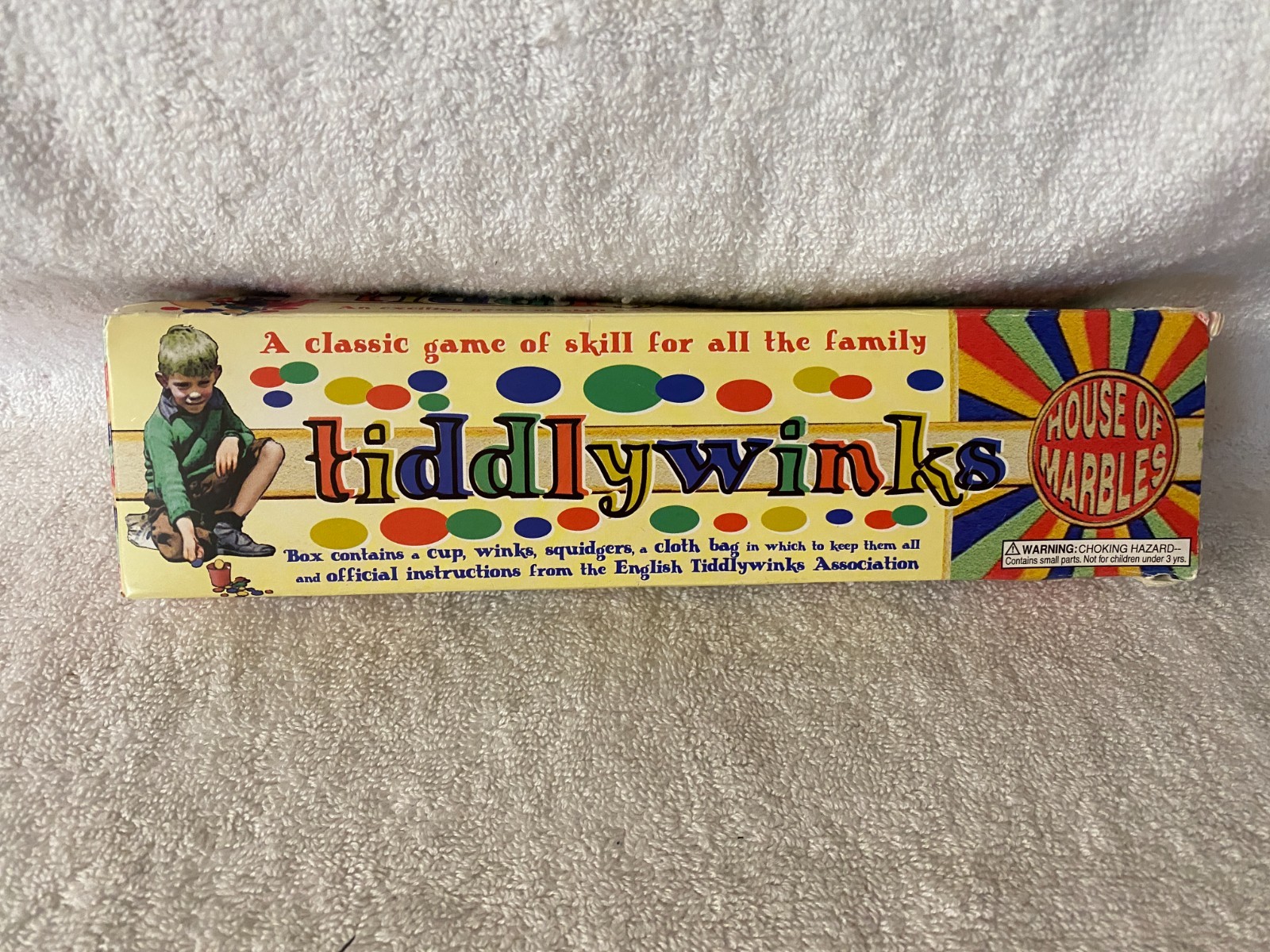 vintage Tiddlywinks Game by House of Marbles Devon England Partner Game