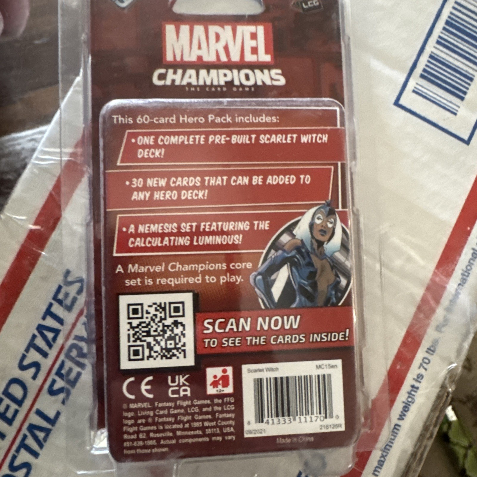 Scarlet Witch Expansion Marvel Champions LCG Card / Board Game FFG