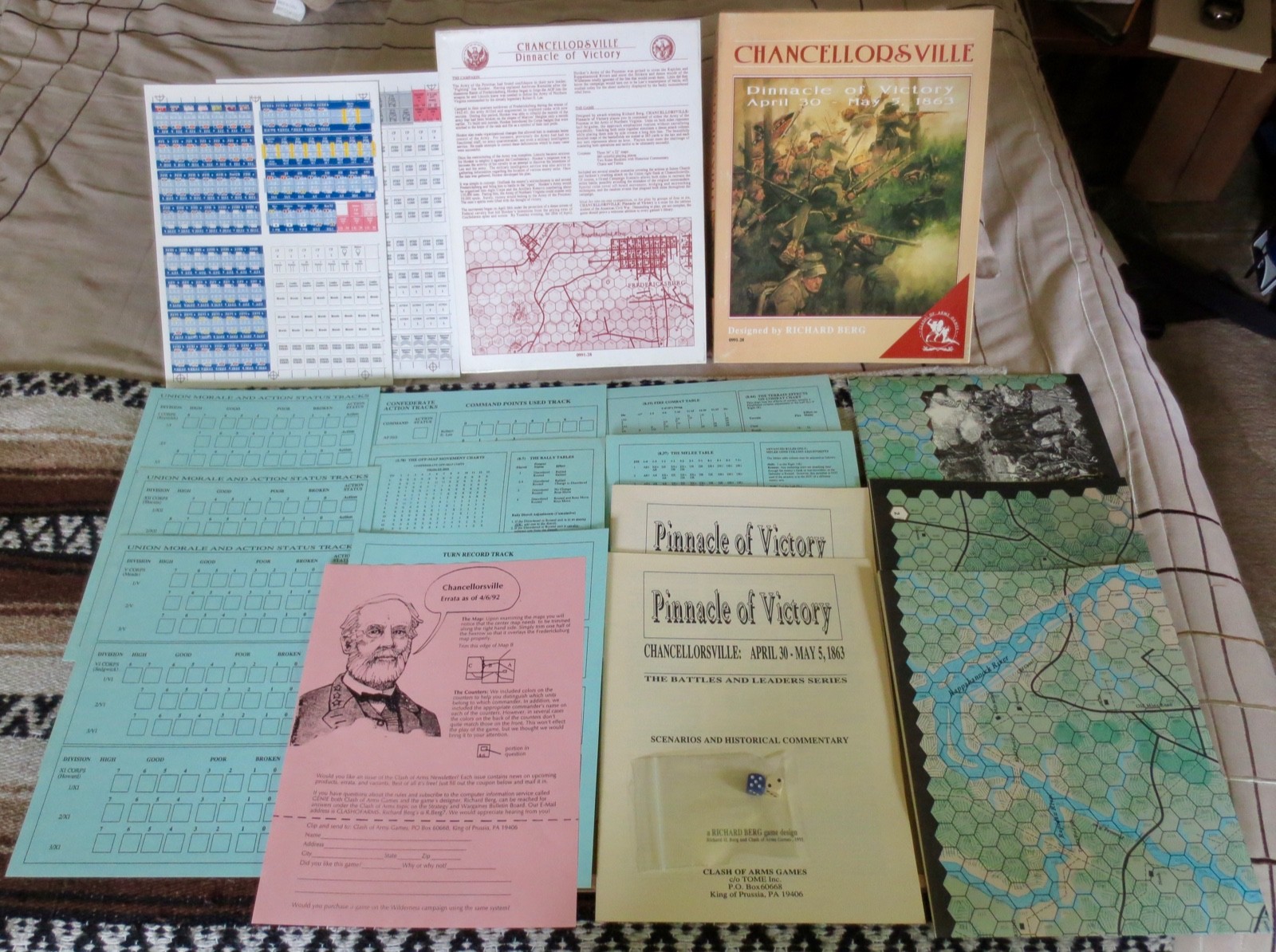 Chancellorsville: Pinnacle of Victory April 30 – May 5, 1863 Clash of Arms Games