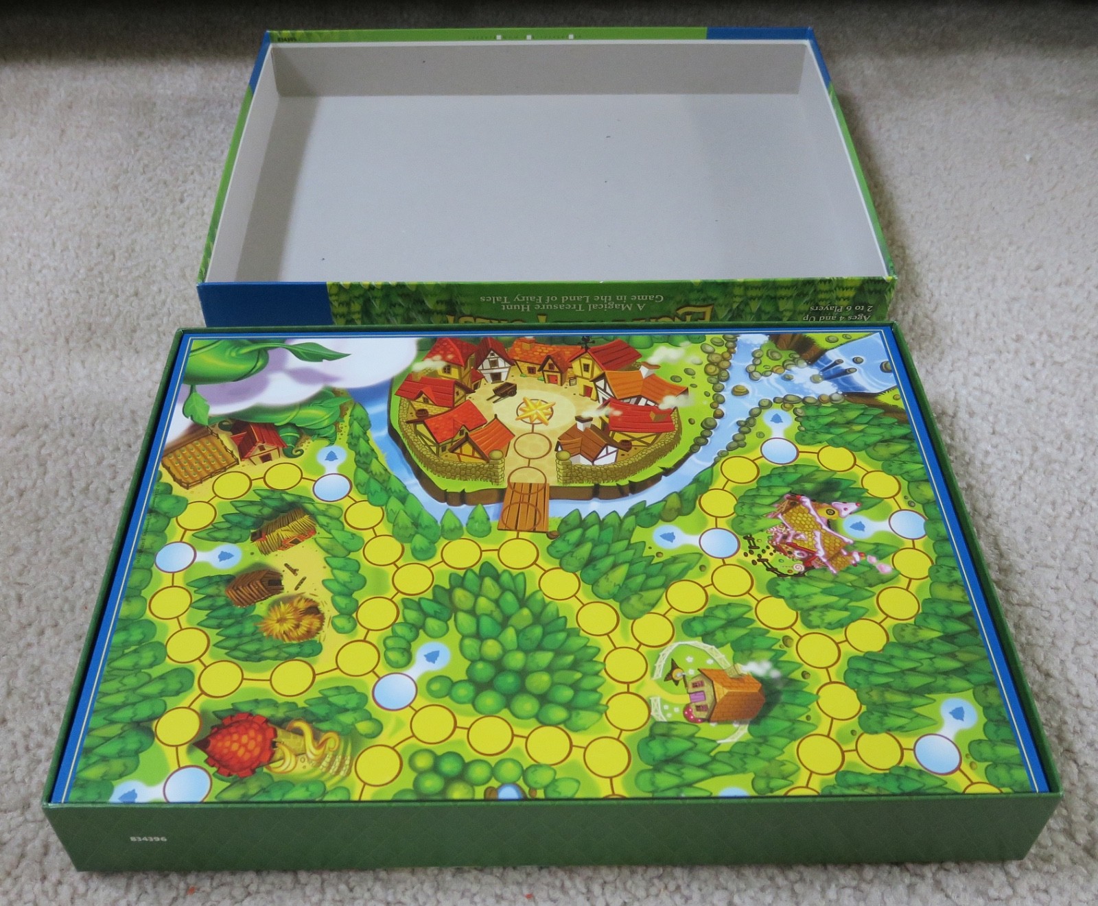 Enchanted Forest Magical Treasure Hunt Board Game Complete Ravensburger