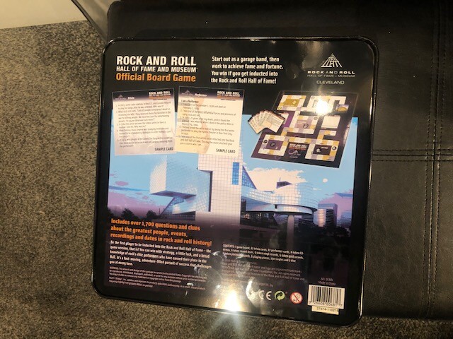 Ideal Rock And Roll Hall Of Fame & Museum Music Trivia Family Board Game New