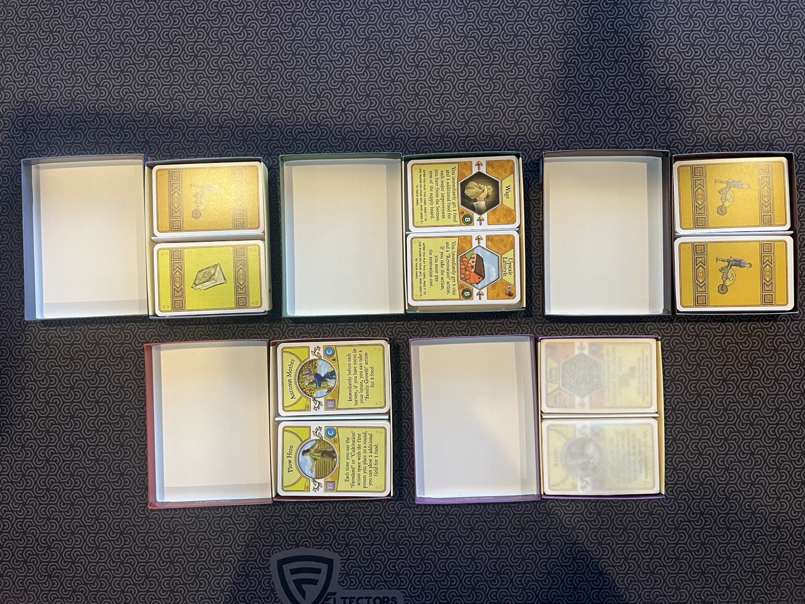 Agricola (5) Expansion Decks 600 Cards Lookout Games