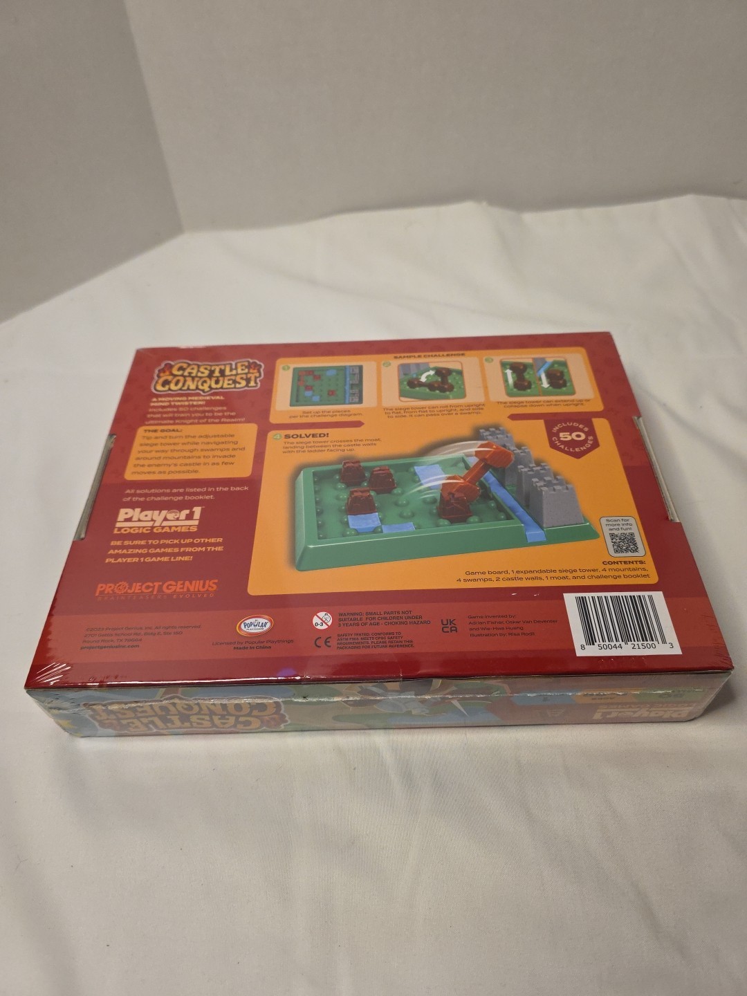 Player 1 Castle Conquest Medieval Game 50 Challenges Single Player Brand New