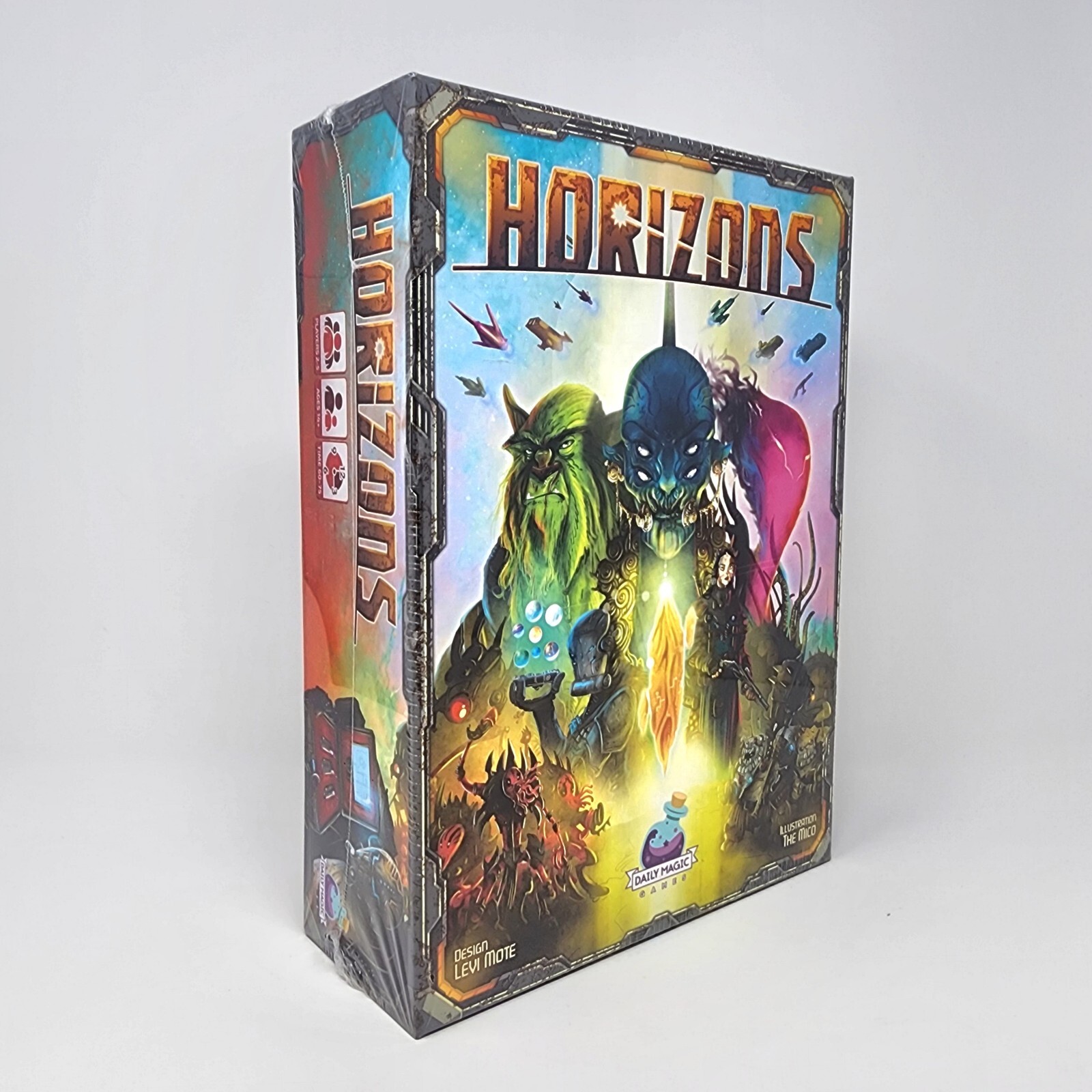 Horizons Board Game By Daily Magic 2018, Space Theme, Factory Sealed – NEW