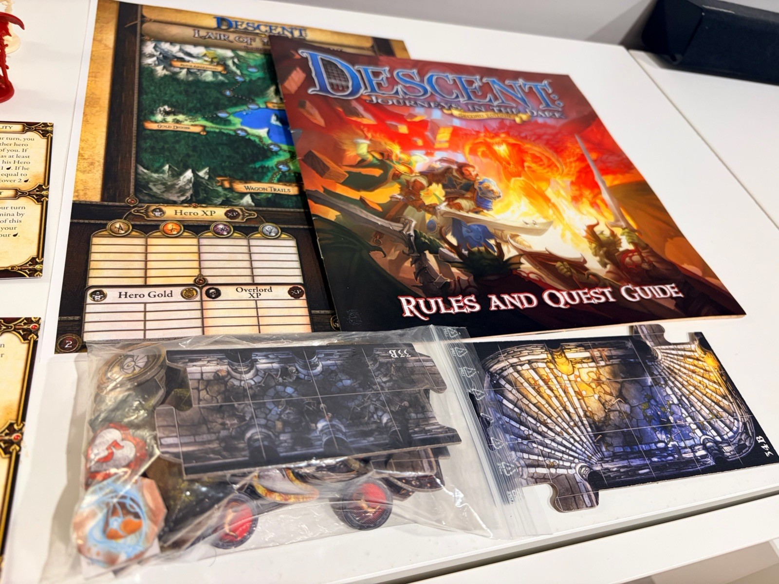 ~Descent Lair of the Wyrm Expansion Fantasy Flight Board Game FFG 2nd Edition~