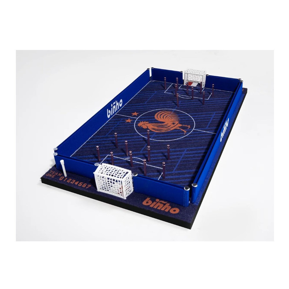 Binho Classic: France Edition 2 Player Tabletop Pinball Soccer Game