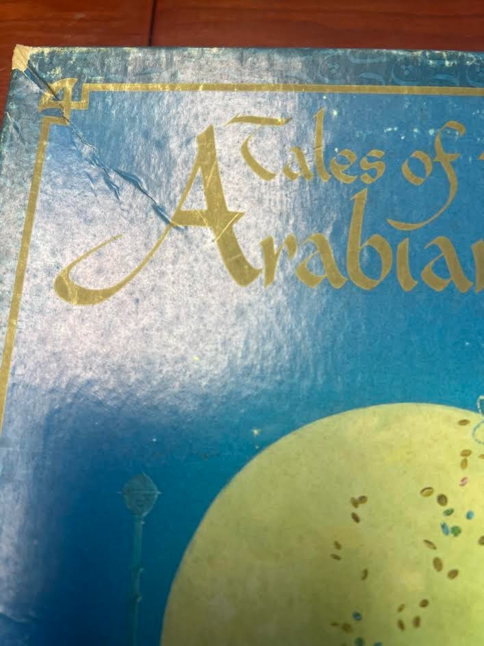 1985 West End Games “Tales of the Arabian Nights” Board Game UNPUNCHED