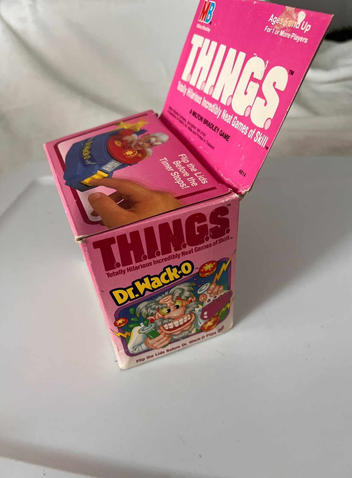 Milton Bradley T.H.I.N.G.S. Dr Wack-O 1987 Vintage Wind up Works Please read