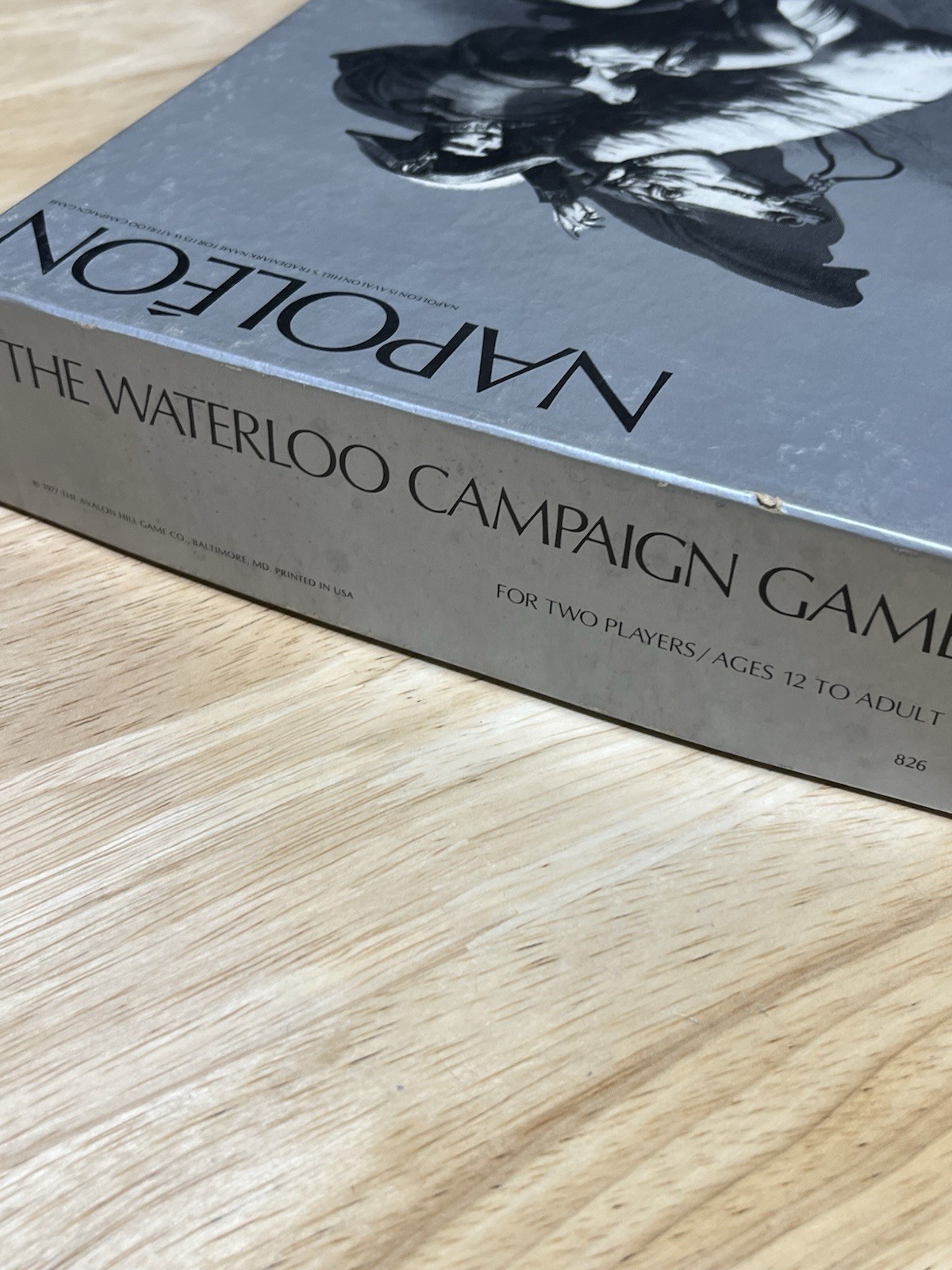 Napoleon: The Waterloo Campaign Game by Avalon Hill 826, 1977. 100% complete.