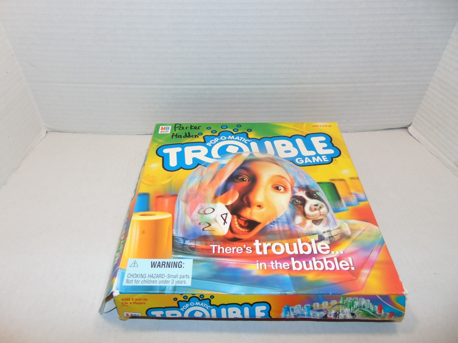 Trouble Game COMPLETE Hasbro 2002 Pop O Matic Classic Board Game Kids