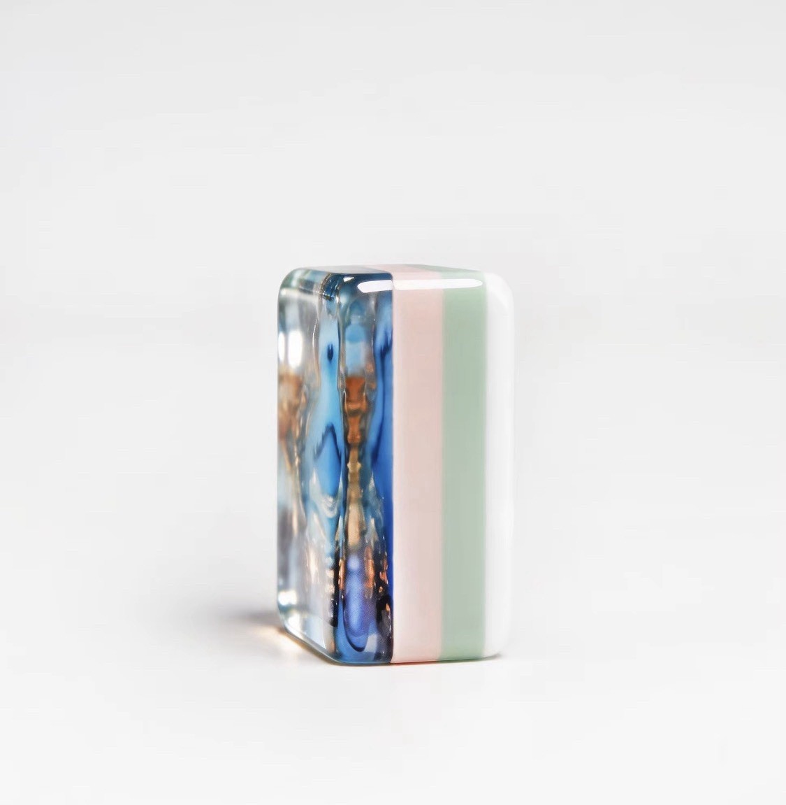 New high-end Blue Ocean Series American Mahjong Tiles set ,160 tiles.