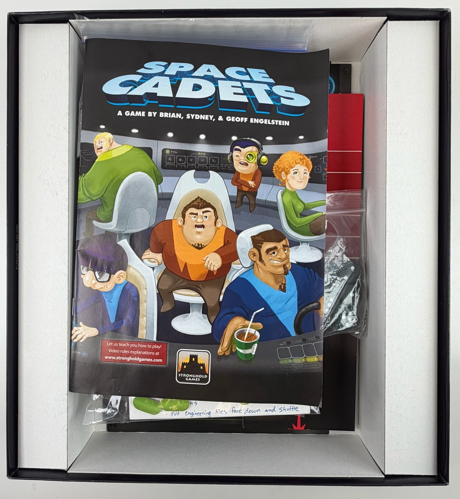 Space Cadets Board Game Stronghold Games Cooperative Adventure Complete w/ Box