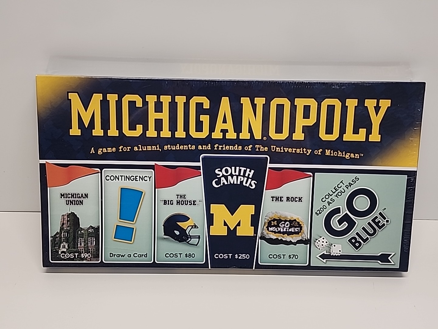 MICHIGANOPOLY University of Michigan MONOPOLY Game NEW SEALED! Wolverines!