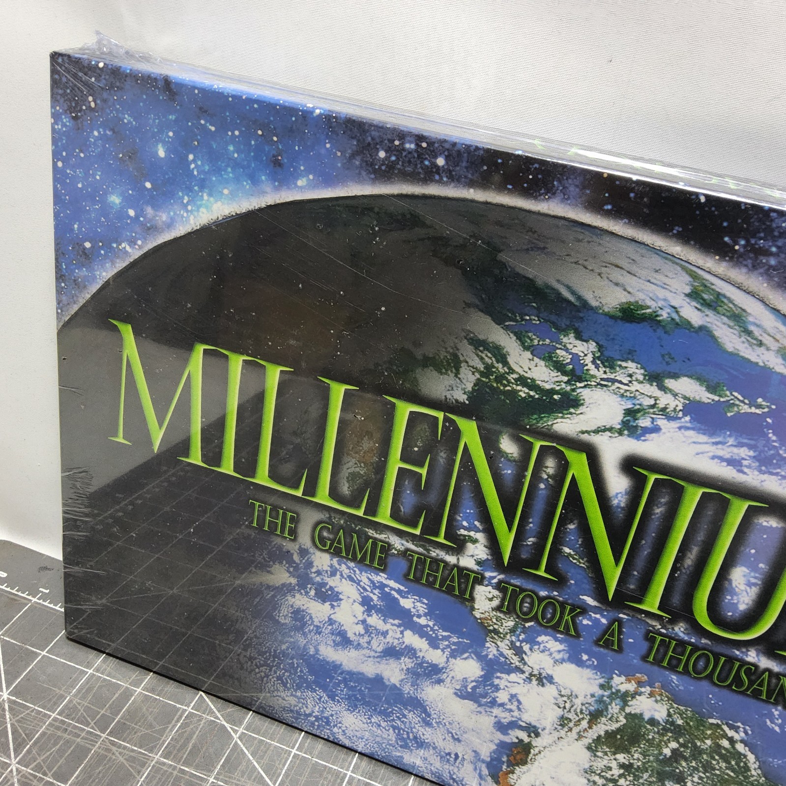 Millenniumopoly Board Game SEALED Late for the Sky Y2K 2000 vintage strategy