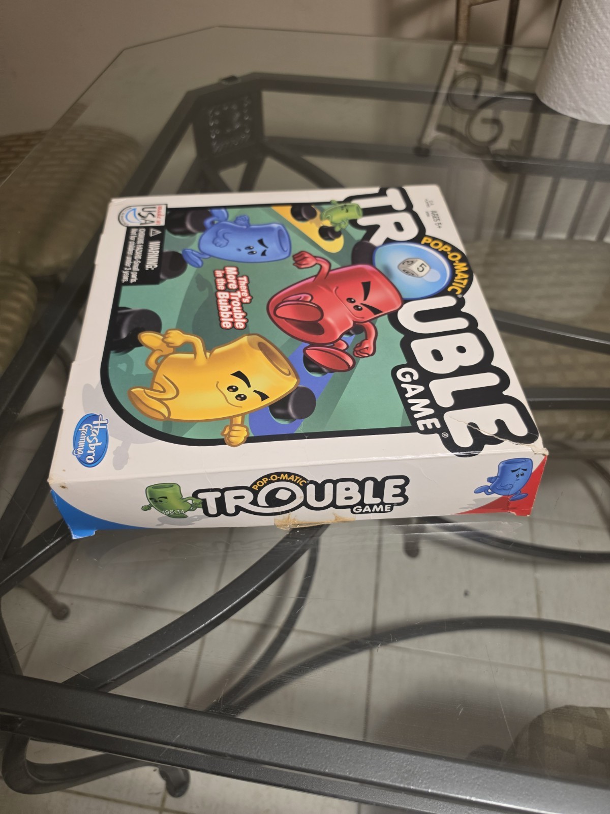 Hasbro Trouble Board Game for Kids Ages 5+, 2-4 Players