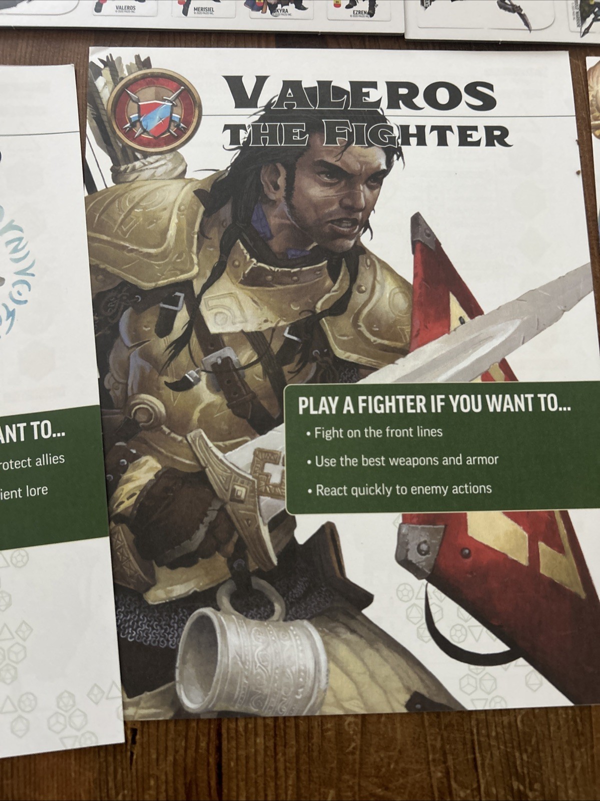 Pathfinder 2E: Beginner Box 2E, 4 Decks, Extra Character Printouts New Open Box