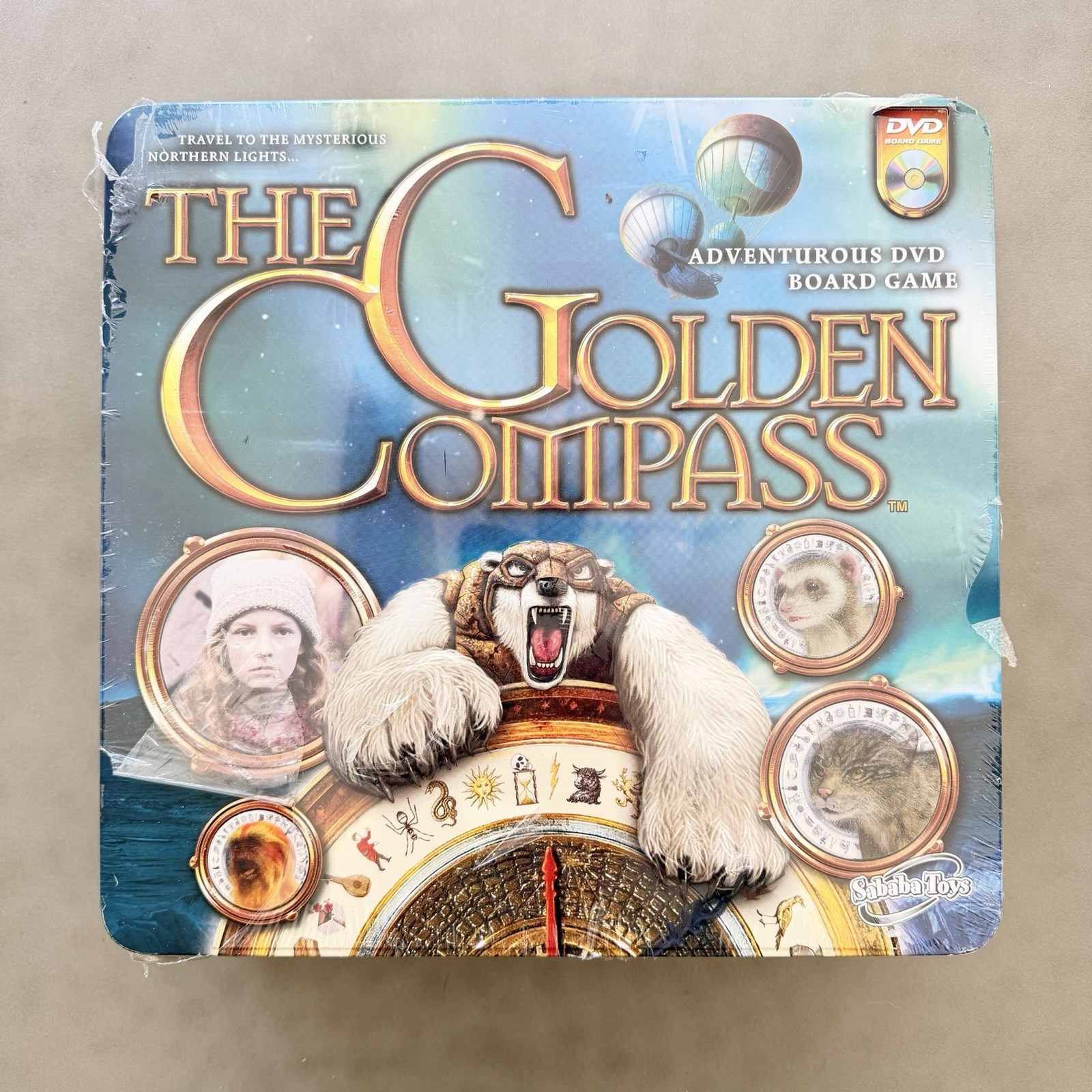 Sababa Toys The Golden Compass DVD Fantasy Board Game Complete 2 Players 10+