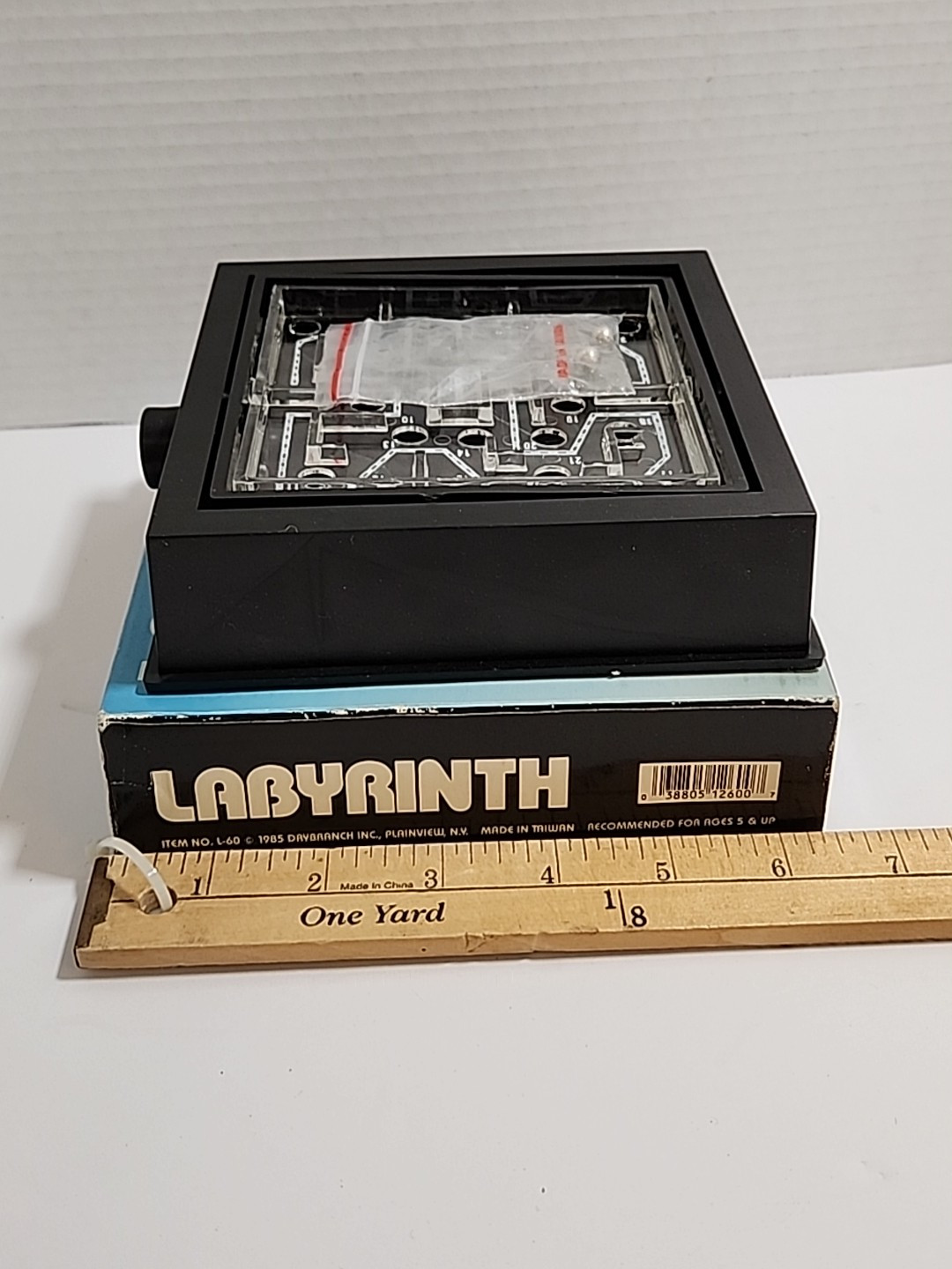 Vintage 80s Labyrinth Game Marble Maze No. L-60 1985 Game Design 