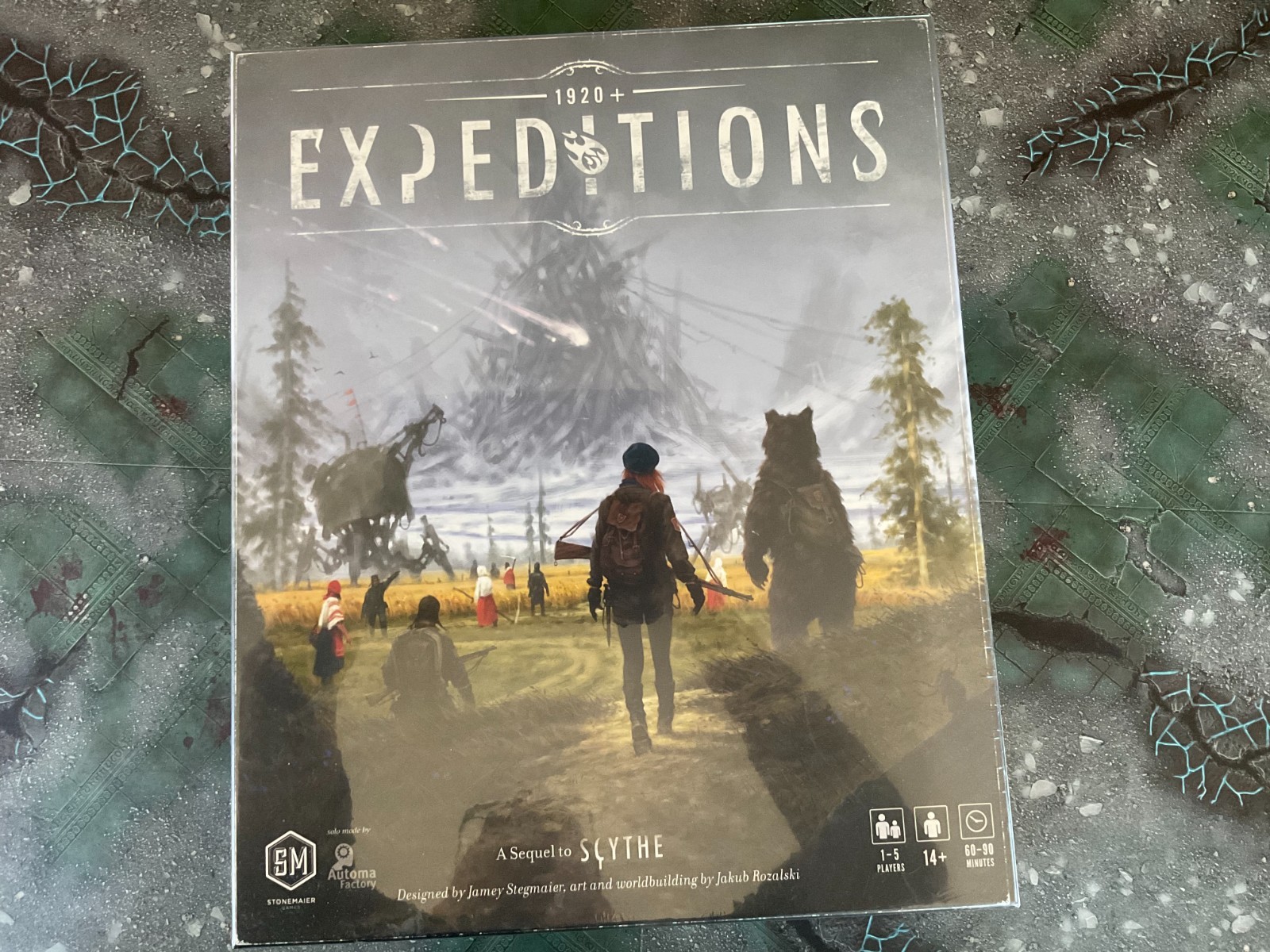 Stonemaier Games 1920+ EXPEDITIONS A Sequel to Scythe Board Game new sealed