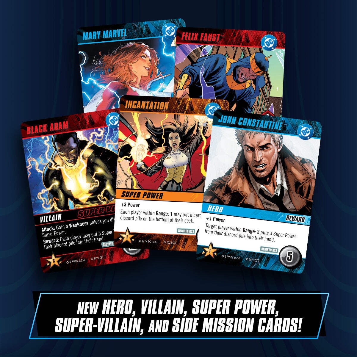 DC Deck-Building Game: Rebirth One-Shot Pack 3 — Adam’s Vengeance