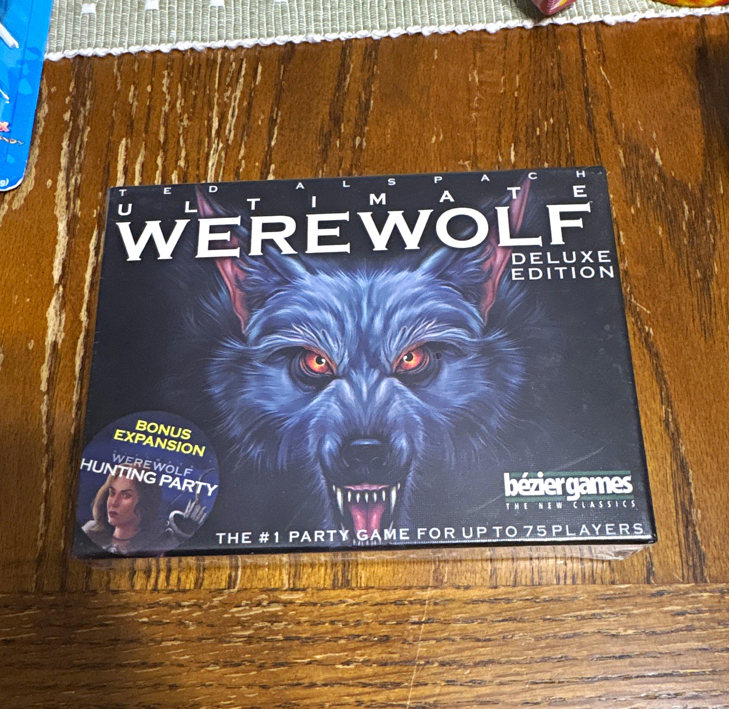 Bezier Games Ultimate Werewolf Deluxe Edition Party Game w/ Expansion BEZ01402