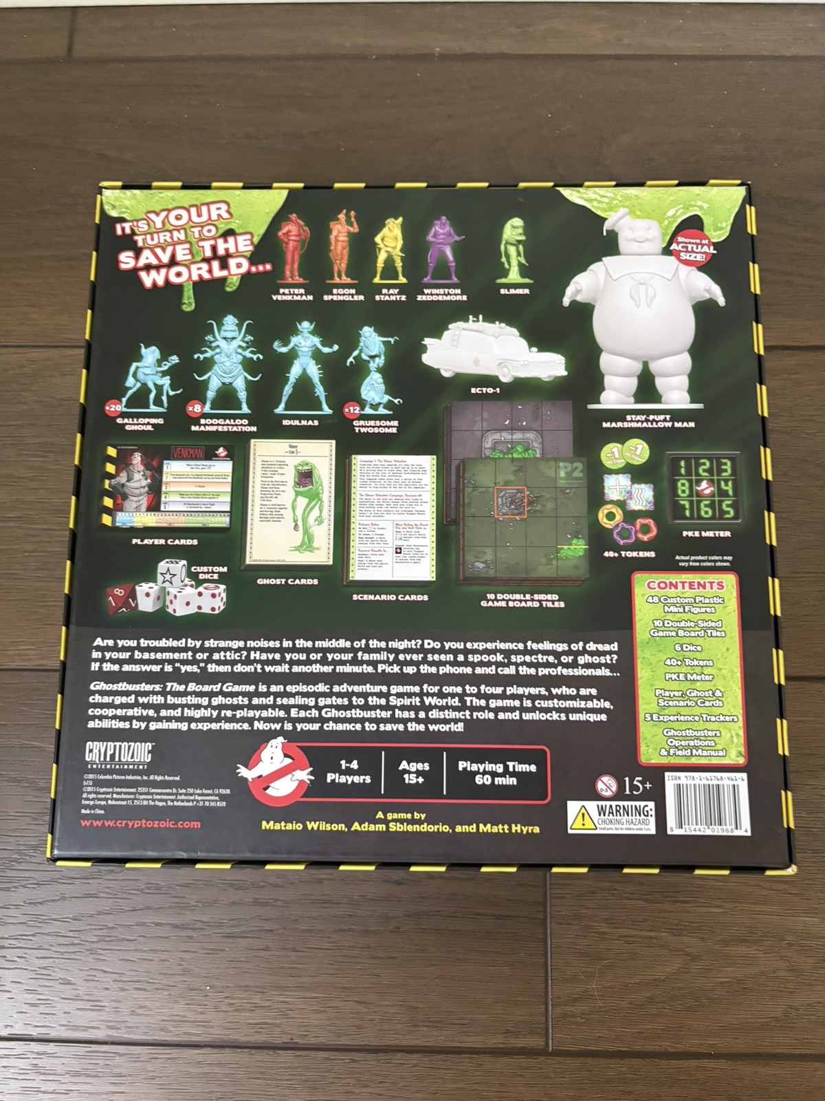 Ghostbusters The Board Game | Cryptozoic Entertainment 2015