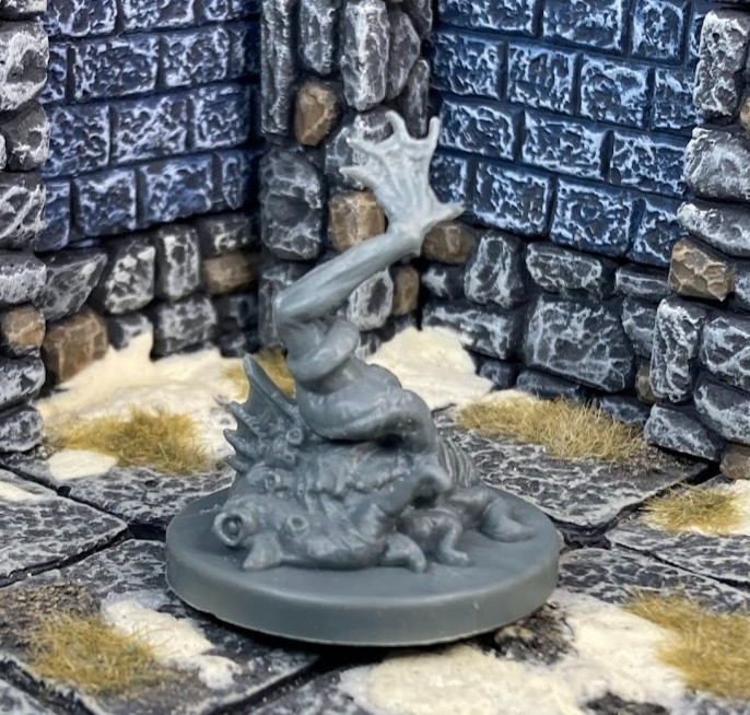 DESPAIR CREATURE 28-32 mm miniature Deep Madness Sci Fi Demon D&D Mork Borg BB26