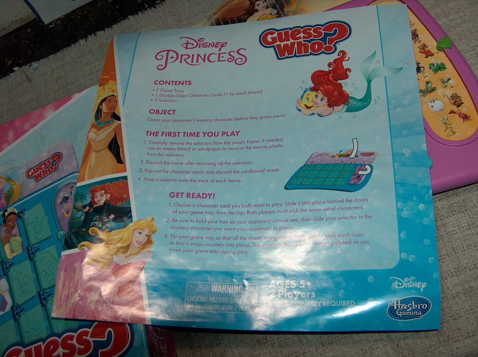 Guess Who? Disney Princess Edition Kids Board Game
