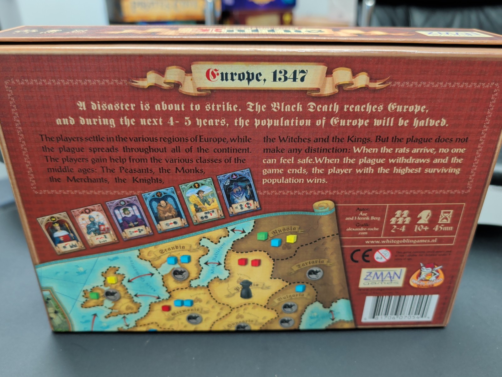 Rattus Board Game With Africanus And Pied Piper Expansions