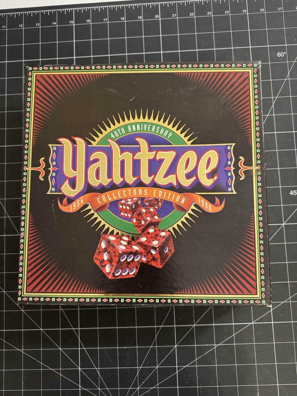 Milton Bradley 40th Anniversary Yahtzee Complete Game 4614