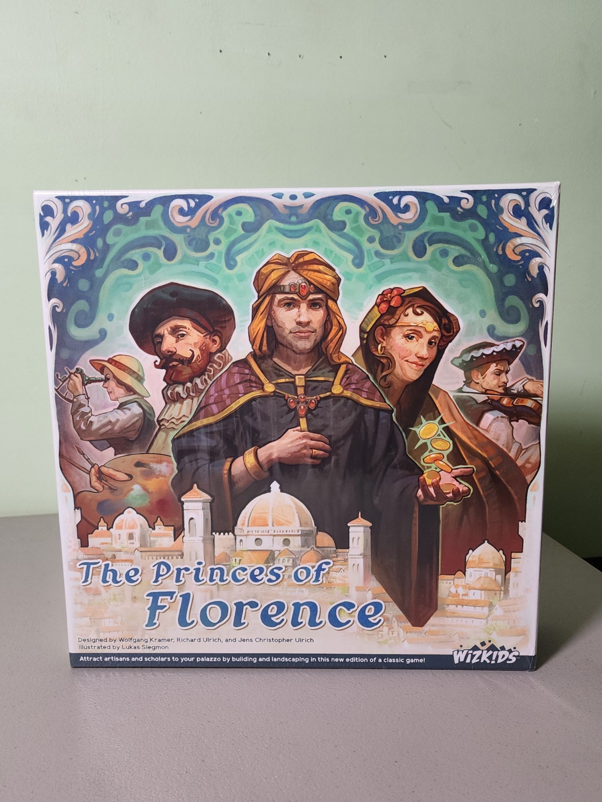 The Princes of Florence Board Game WizKids Games Factory Sealed *Damaged Box*