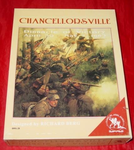 Clash of Arms : CHANCELLORSVILLE – Pinnacle of Victory 1863 Game (UNPUNCHED)