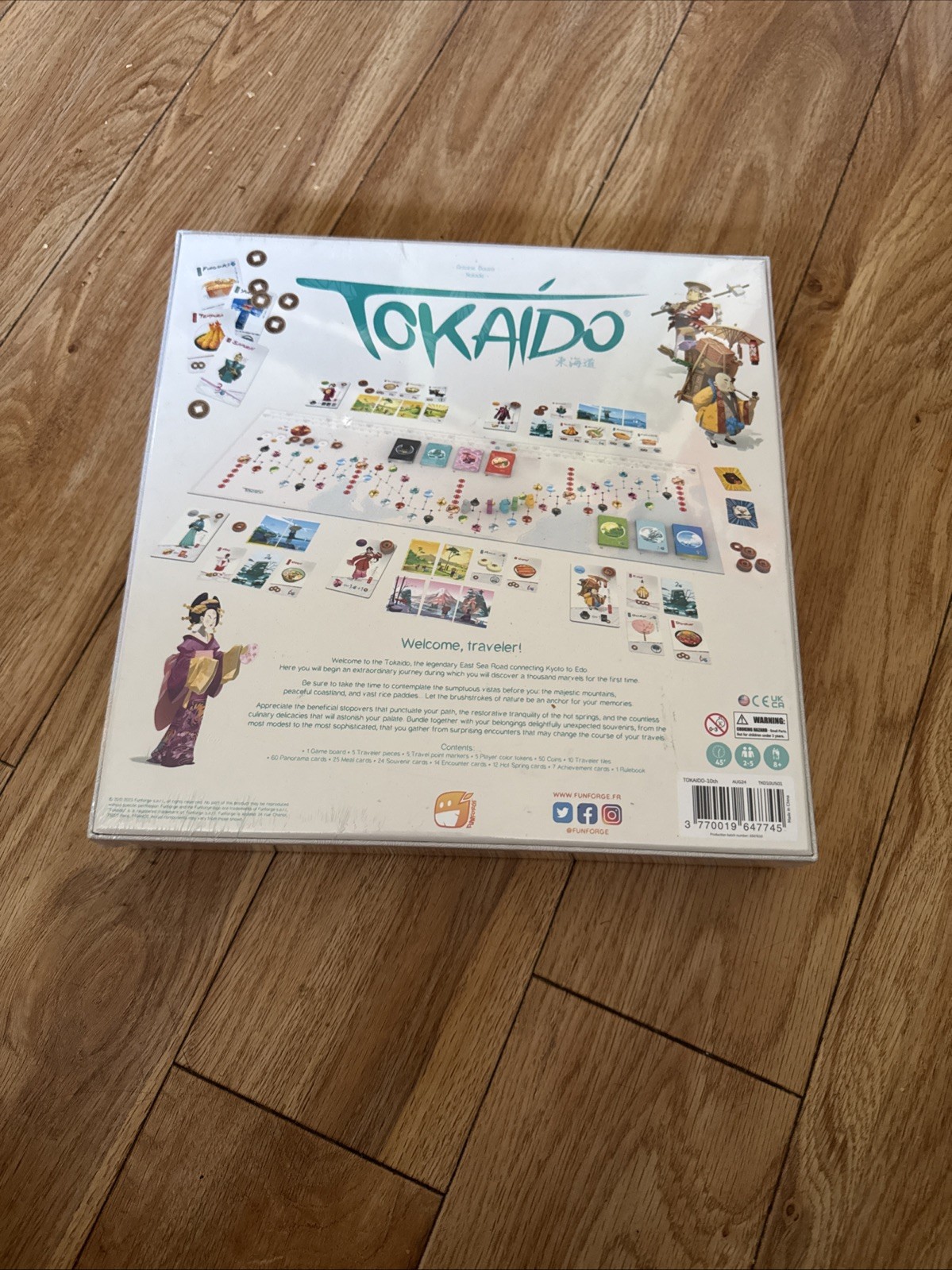 Tokaido 10th Anniversary Edition Brand New In Factory Sealed Box