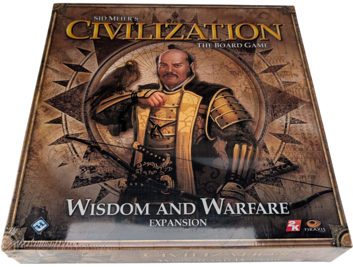 Sid Meier’s Civilization The Board Game Wisdom and Warfare Expansion New Sealed