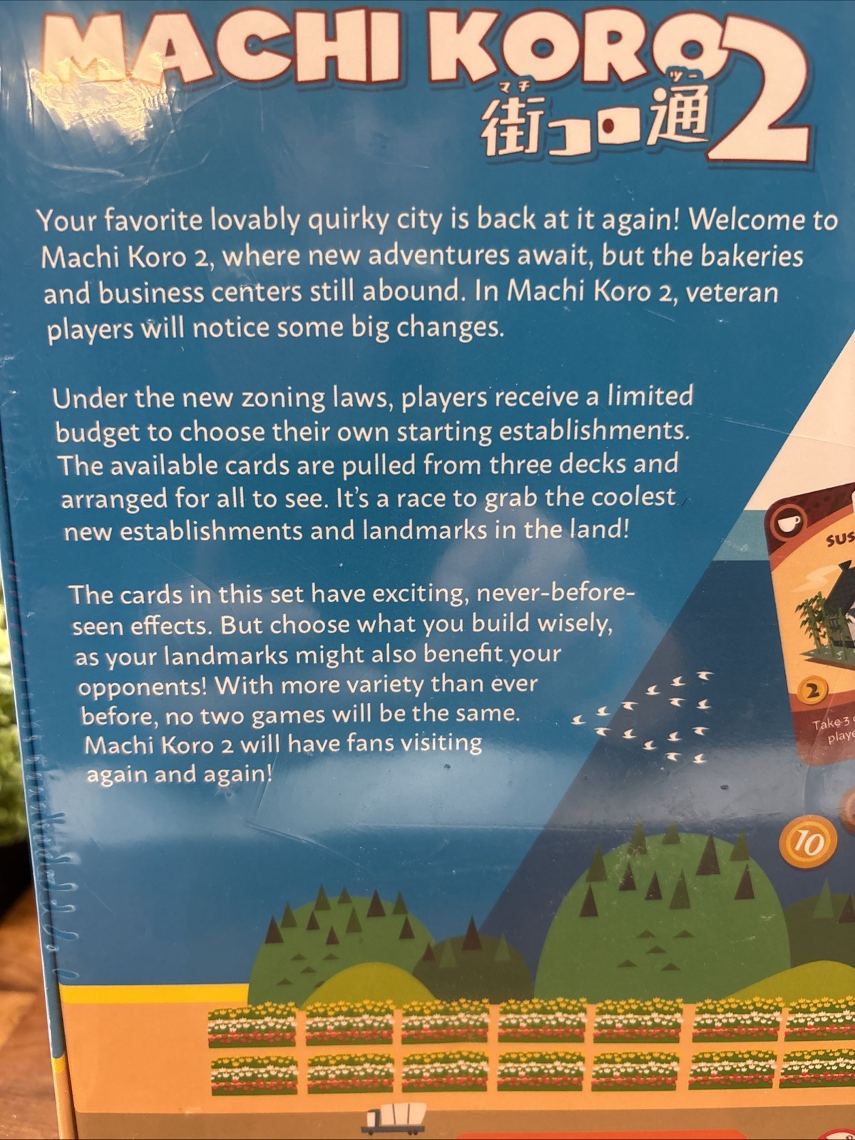 Machi Koro 2 Board Game – New Adventures Await in Your Quirky City! Fast-Pace…