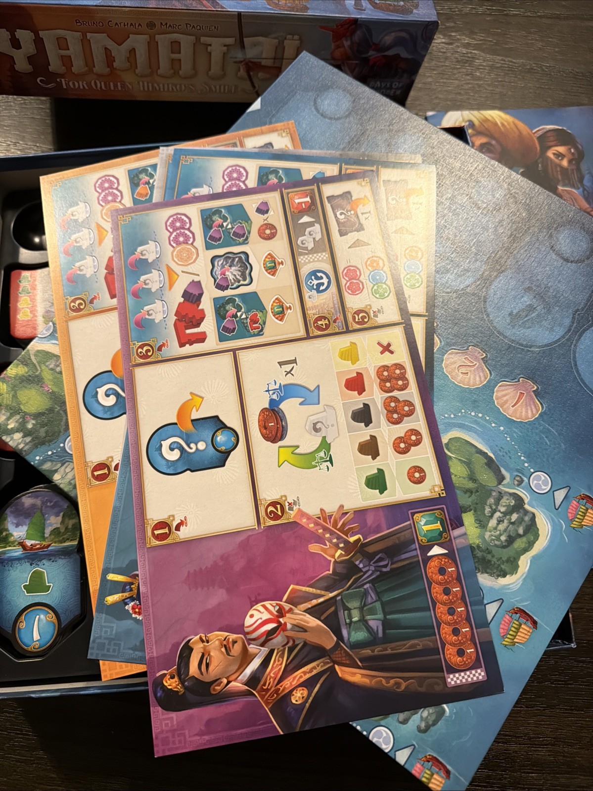 Yamatai For Queen Himiko’s Smile Board Game Days Of Wonder Complete Used