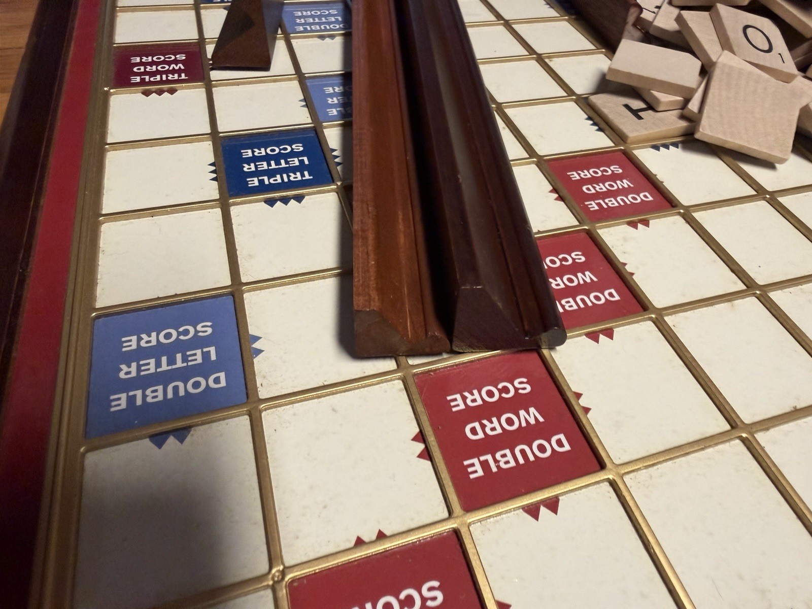 Scrabble Giant Deluxe Wooden Edition Turntable Board Game