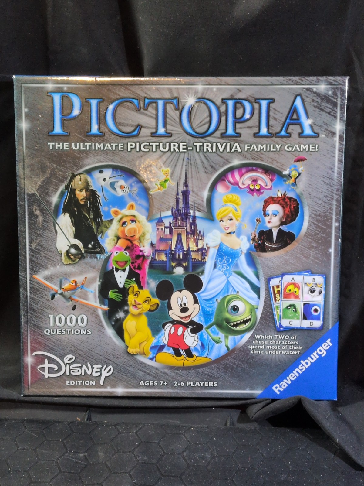 Pictopia Ultimate Picture-Trivia Family Game Disney Edition 2-6 Players NIB